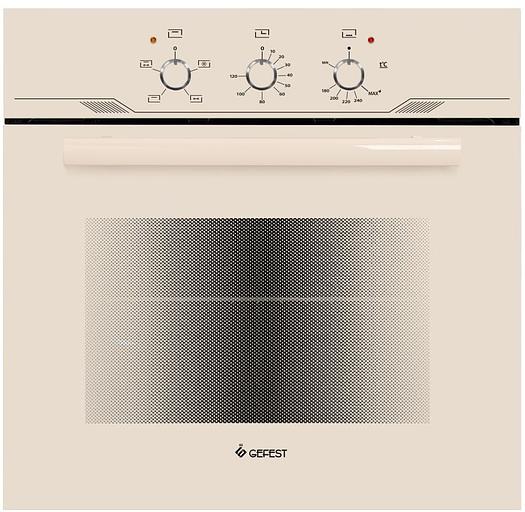 Духовой шкаф Газовый Gefest ДГЭ 621-01 В1 кремовый фото 1