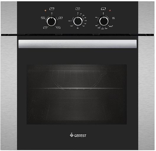 Духовой шкаф Газовый Gefest ДГЭ 621-01 Н3 нержавеющая сталь фото 1