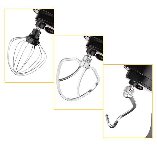 Миксер планетарный Hyundai HYM-S5461 1300Вт черный фото 8