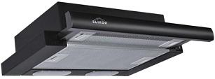 Вытяжка встраиваемая Elikor Интегра 45П-400-В2Л черный/черный управление: кнопочное (1 мотор) фото 1