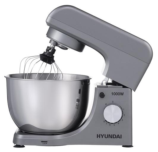 Миксер планетарный Hyundai HYM-S5451 1000Вт серый/черный фото 1