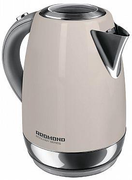 Чайник электрический Redmond RK-M179 1.7л. 2100Вт бежевый (корпус: нержавеющая сталь) фото 1