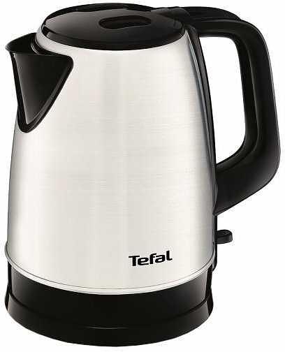 Чайник электрический Tefal KI150D30 1.7л. 1800Вт черный (корпус: сталь) фото 1