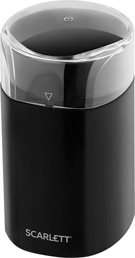 Кофемолка Scarlett SC-CG44505 160Вт сист.помол.:ротац.нож вместим.:60гр черный фото 1