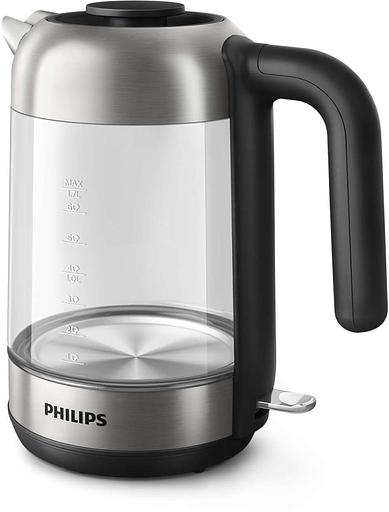 Чайник электрический Philips HD9339/80 1.7л. 2200Вт прозрачный (корпус: стекло) фото 2
