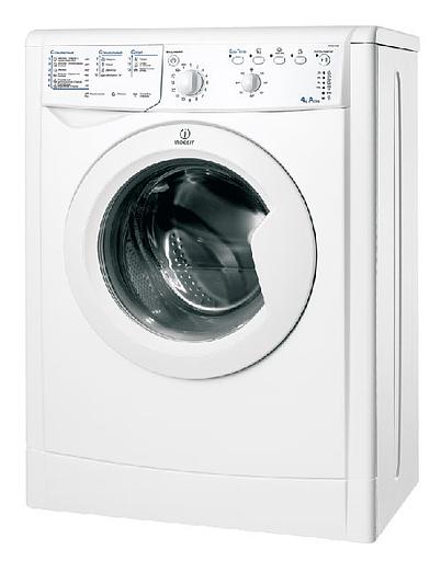Стиральная машина Indesit EcoTime IWUB 4105 класс: A загр.фронтальная макс.:4кг белый фото 1