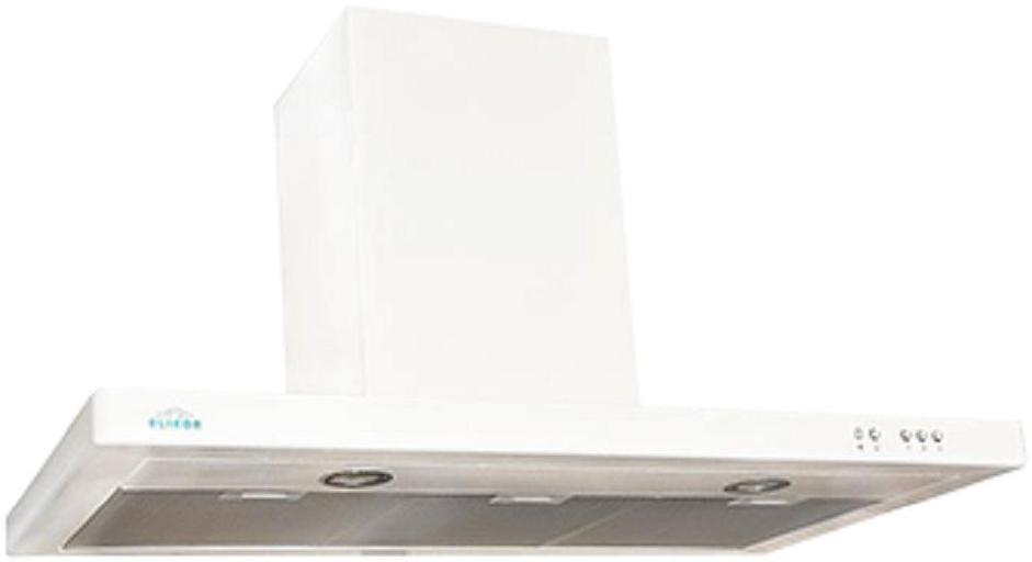 Вытяжка каминная Elikor Квадра 60П-430-К3Д белый управление: кнопочное (1 мотор) фото 2