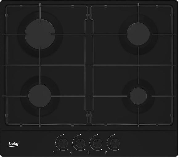 Газовая варочная поверхность Beko HIAG64223B черный фото 1