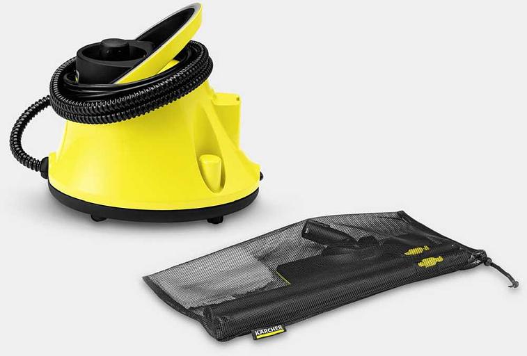 Пароочиститель напольный Karcher EasyFix SC 2 Deluxe 1500Вт желтый/черный фото 1