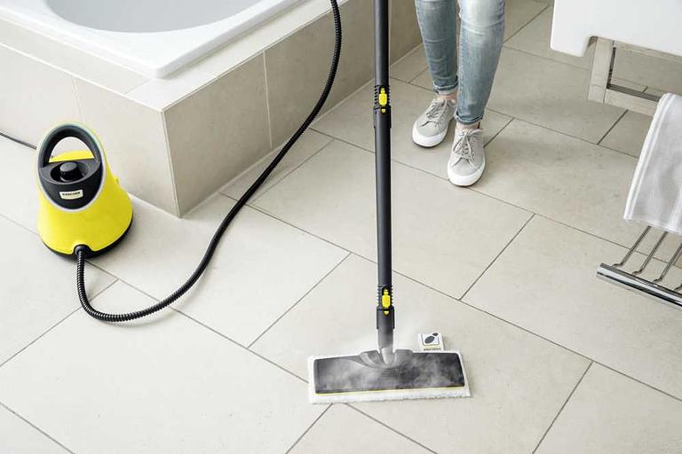 Пароочиститель напольный Karcher EasyFix SC 2 Deluxe 1500Вт желтый/черный фото 4