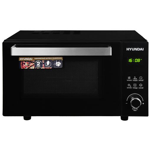 Микроволновая Печь Hyundai HYM-D2073 23л. 800Вт черный/Хром фото 2