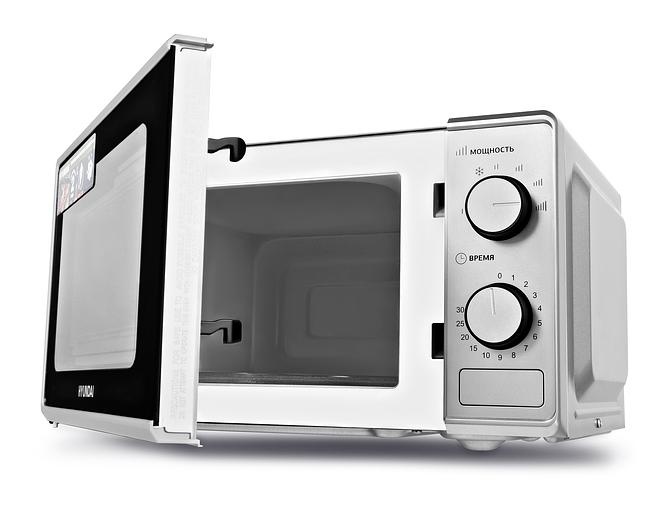 Микроволновая Печь Hyundai HYM-M2042 20л. 700Вт серебристый фото 3