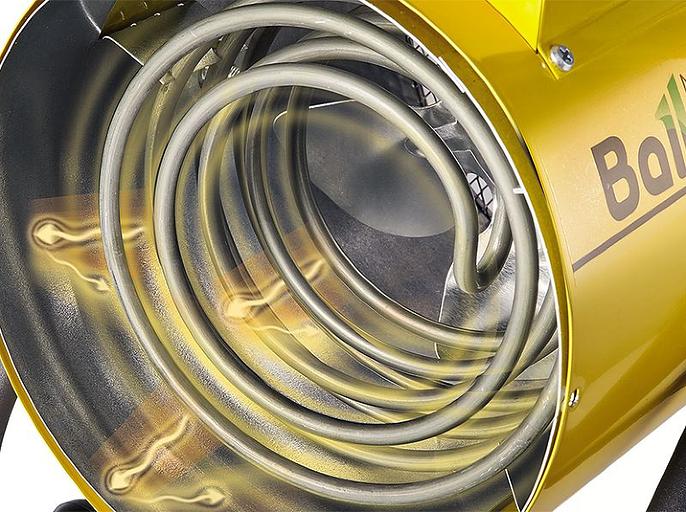 Тепловая пушка электрическая Ballu BHP-PE2-5 желтый фото 7