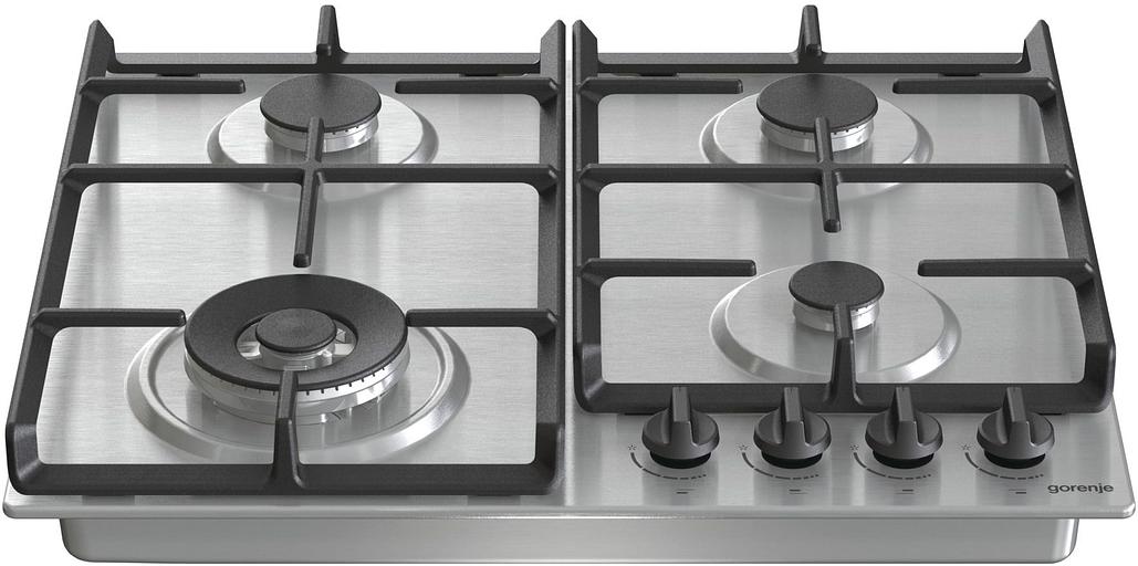 Газовая варочная поверхность Gorenje GW641EBX нержавеющая сталь фото 3