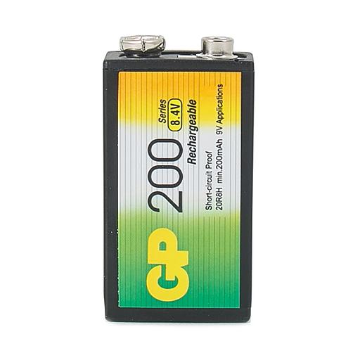 Аккумулятор GP 20R8H 9V NiMH 200mAh (1шт) фото 5