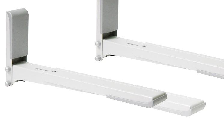 Кронштейн для СВЧ Holder MWS-2003 белый макс.40кг настенный фиксированный фото 2