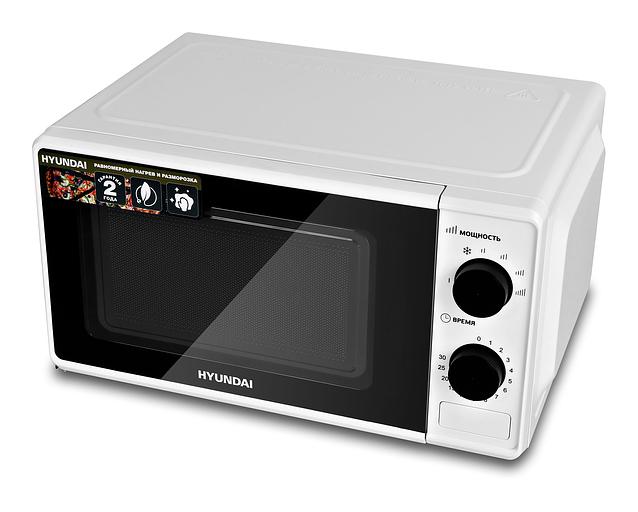 Микроволновая Печь Hyundai HYM-M2041 20л. 700Вт белый фото 2