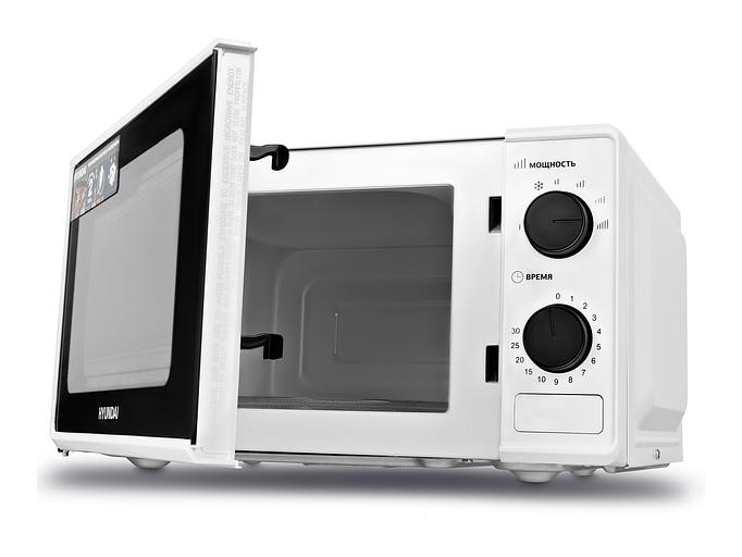 Микроволновая Печь Hyundai HYM-M2041 20л. 700Вт белый фото 3