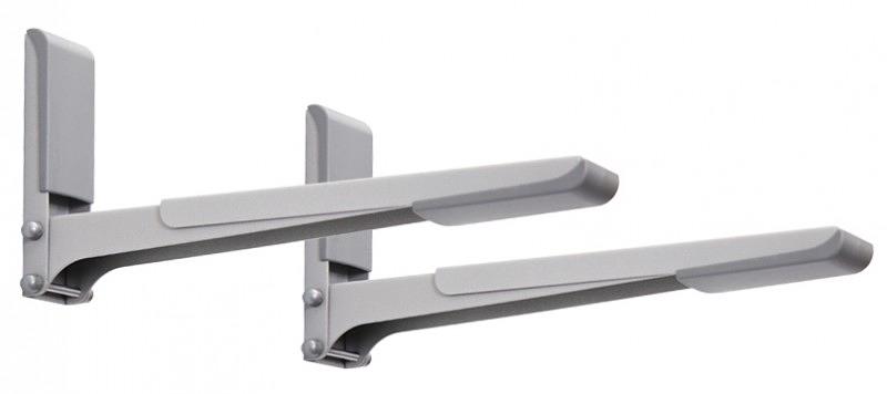 Кронштейн для СВЧ Holder MWS-2003 металлик макс.40кг настенный фиксированный фото 1