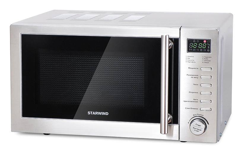 Микроволновая Печь Starwind SMW5220 20л. 700Вт нержавеющая сталь фото 1
