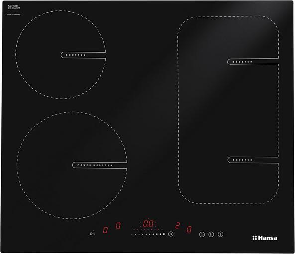 Индукционная варочная поверхность Hansa BHI68611 черный фото 1