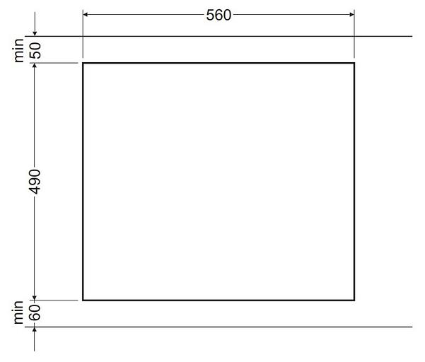 Индукционная варочная поверхность Hansa BHI68611 черный фото 2