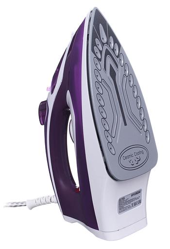 Утюг Hyundai H-SI01564 2600Вт фиолетовый/белый фото 6