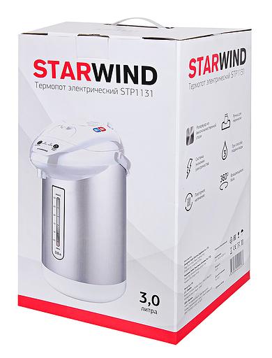 Термопот Starwind STP1131 3л. 750Вт белый фото 10