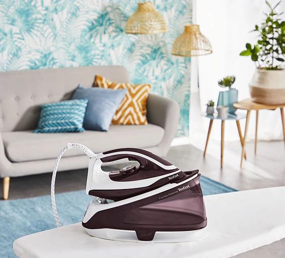 Парогенератор Tefal Express Essential SV6120E0 2200Вт бордовый фото 9