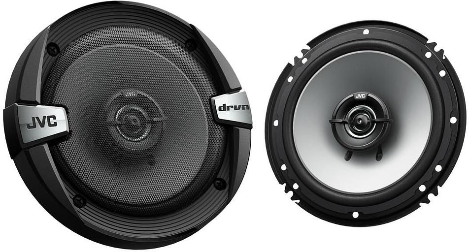 Колонки автомобильные JVC CS-DR162 300Вт 88дБ 4Ом 16см (6дюйм) (ком.:2кол.) коаксиальные двухполосные фото 1