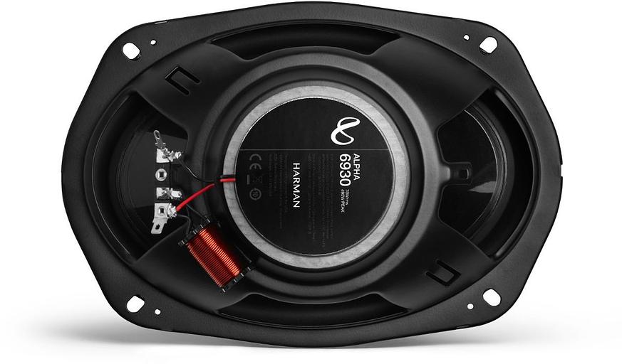 Колонки автомобильные Infinity Alpha 6930 490Вт 92дБ 4Ом 16x24см (6x9дюйм) (ком.:2кол.) коаксиальные трехполосные фото 3