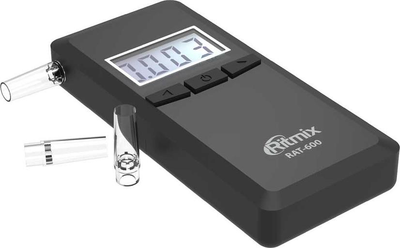 Алкотестер Ritmix RAT-600 электрохимический черный фото 5