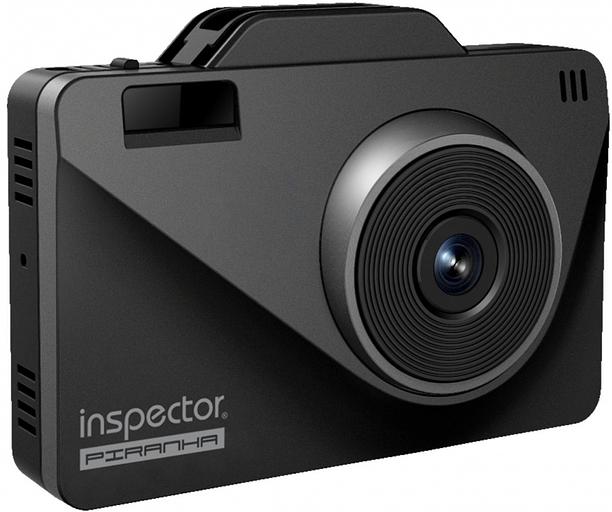 Видеорегистратор с радар-детектором Inspector Piranha GPS ГЛОНАСС черный фото 1