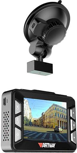 Видеорегистратор с радар-детектором Artway MD-108 GPS черный фото 2