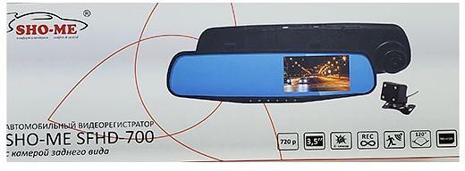 Видеорегистратор Sho-Me SFHD-700 черный 3Mpix 720x1280 720p 120гр. GP2247 фото 2