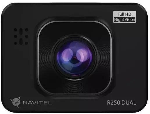 Видеорегистратор Navitel R250 DUAL DVR черный 1Mpix 1080x1920 1080p 140гр. AC5401 фото 1