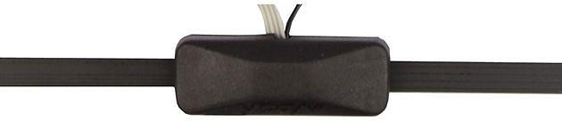 Антенна автомобильная Ural AB-14 активная радио каб.:2.75м черный фото 1