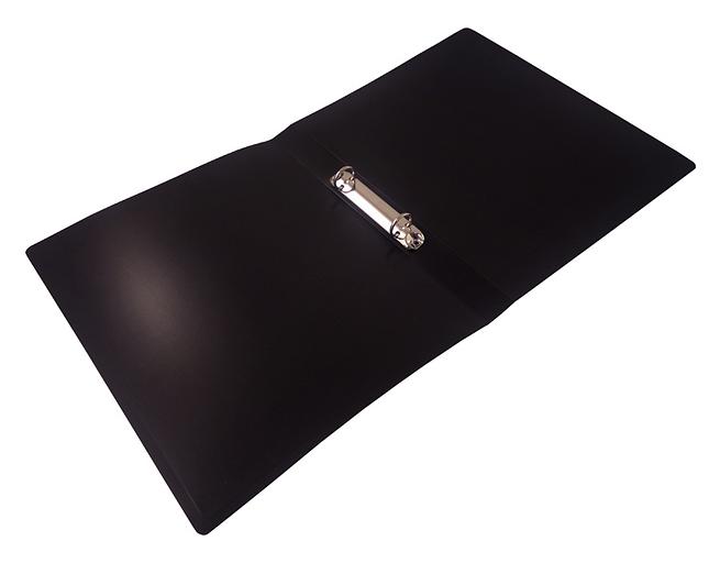 Папка на 2-х кольцах Бюрократ DeLuxe DL0740/2RED A4 пластик 0.7мм кор.32мм красный фото 2