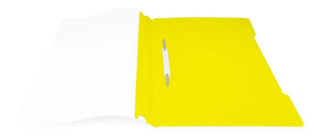 Папка-скоросшиватель Бюрократ Люкс -PSL20YEL A4 прозрач.верх.лист пластик желтый 0.14/0.18 фото 2