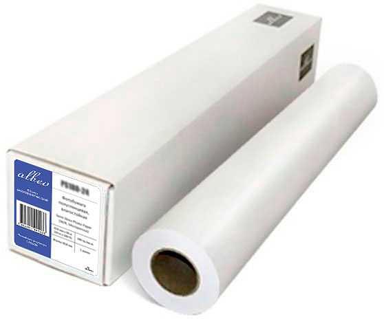 Бумага Albeo Z80-841/175/2 33" 841мм-175м/80г/м2/белый для струйной печати фото 1