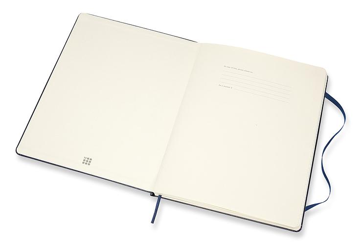 Еженедельник Moleskine CLASSIC WKNT XL 190х250мм 144стр. синий сапфир фото 2