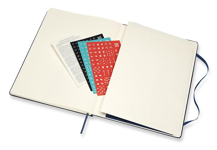 Еженедельник Moleskine CLASSIC WKNT XL 190х250мм 144стр. синий сапфир фото 7