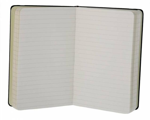 Блокнот Moleskine CLASSIC MM710 Pocket 90x140мм 192стр. линейка твердая обложка черный фото 3
