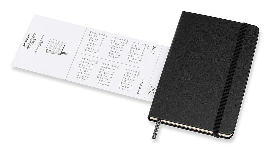 Еженедельник Moleskine CLASSIC WKLY Pocket 90x140мм 144стр. черный фото 6