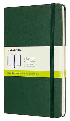 Блокнот Moleskine CLASSIC QP062K15 Large 130х210мм 240стр. нелинованный твердая обложка зеленый фото 1
