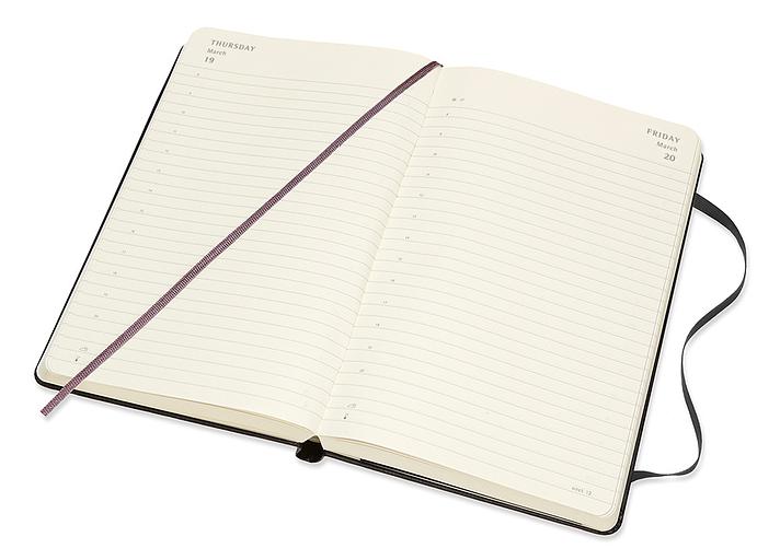 Ежедневник Moleskine ACADEMIC Large 130х210мм датир.18мес 592стр. черный фото 3