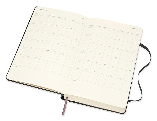 Ежедневник Moleskine ACADEMIC Large 130х210мм датир.18мес 592стр. черный фото 7