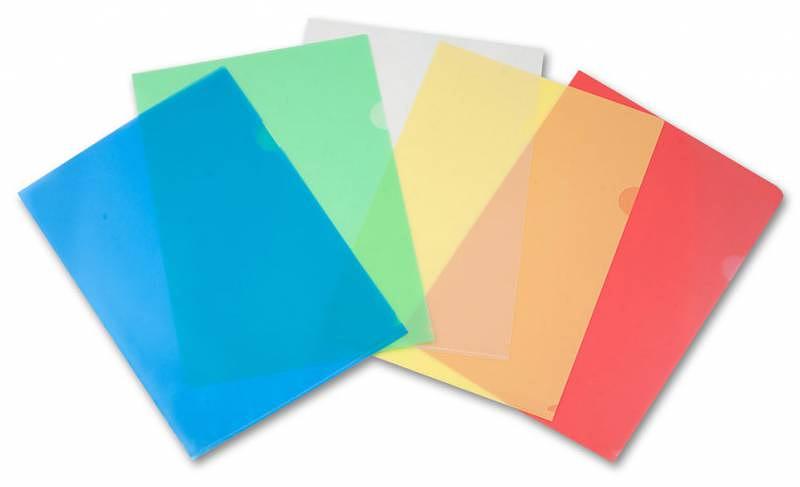 Папка-уголок Бюрократ -EE310/1GREEN A4 пластик 0.15мм зеленый фото 2