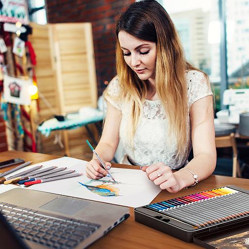 Карандаши цветные акварельные Deli 6523 Nuevo липа 48цв. сереб. корпус мет.кор. фото 6