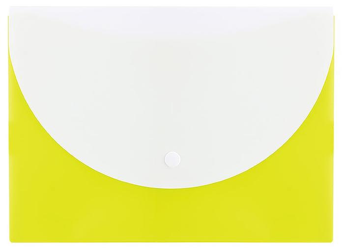 Конверт на кнопке Deli E38978 A5 гориз. расшир. полипропилен 0.18мм ассорти фото 2